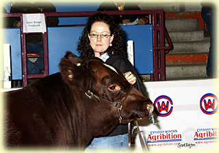 Rayleen at 2008 Canadian Western Agribition